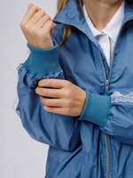 Куртка ветровка голубая