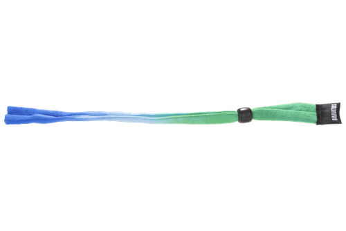 Шнурок для очков Babiators из ткани.Сине-зеленое омбре (Blue-Green Ombre)