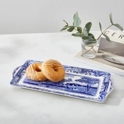 Spode Синий итальянский поднос для сэндвичей 33x15 см