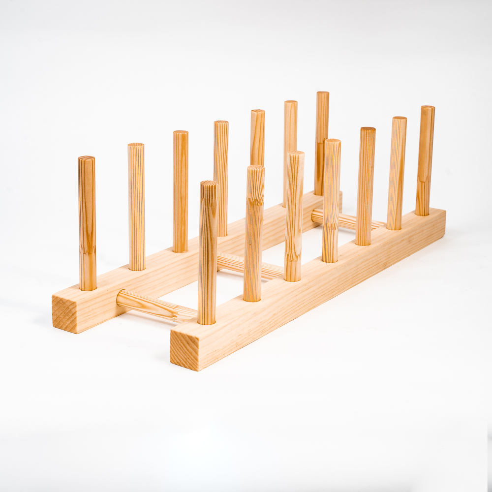 Сушилка для посуды из древесины кедра SPD3