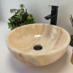Раковина из оникса Bowl Yellow TinLip BO-63045 40*40*15 40