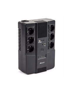 (452) Бастион SKAT-UPS AI 800ВА/480Вт/line-interactive/АКБ 9Ачx1/ 3xSchuko 3xSchuko/3 л.г.