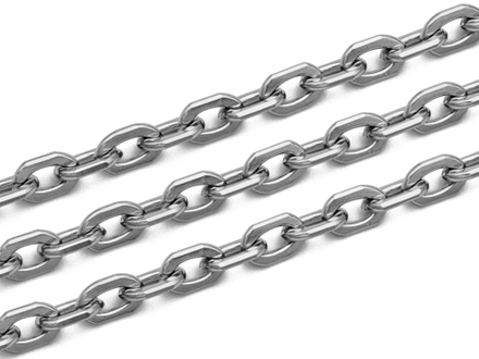 Цепь якорная 7мм, сталь