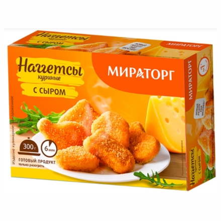 Наггетсы Мираторг с сыром 300 гр
