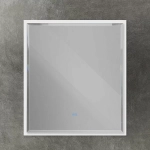 Зеркало Cezares CZR-SPC-INT-800-900-LED-TCH-WARM-BL белое