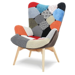 Кресло Contour DС-917(P) patchwork-лоскутный микс