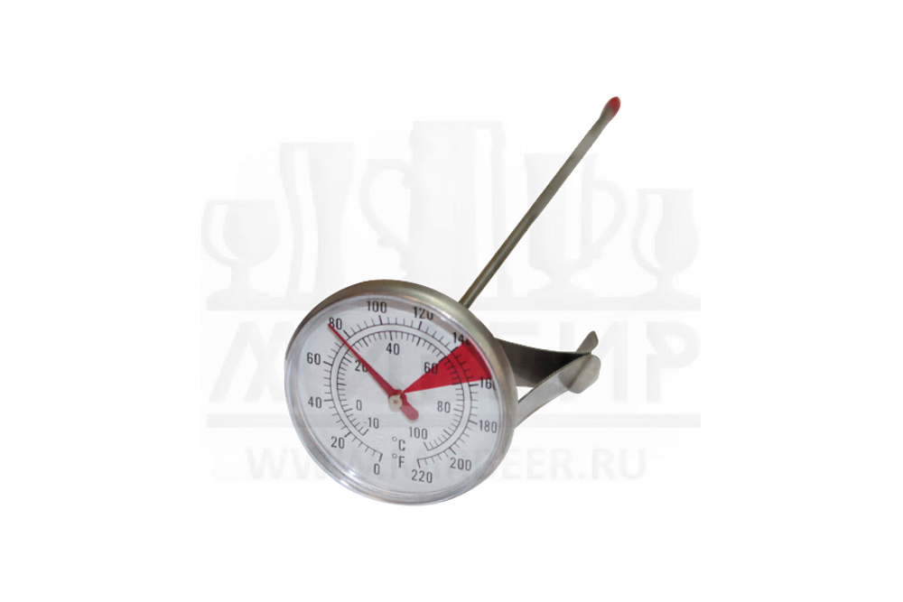 Термометр аналоговый с клипсой (0...110 °C), щуп 22 см