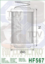Фильтр масляный Hiflo Filtro HF567