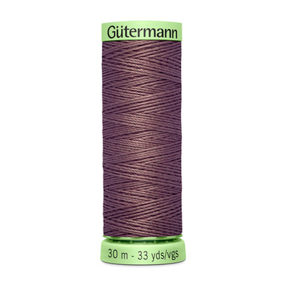 Нитки отделочные Gutermann Top Stitch 30 (30 метров), 5 кат. | 127 т.серо-сиреневый