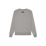 Толстовка Fear of God Essentials 1977 SS22 Crewneck Dark Oatmeal Logo, FOG-SS22-389