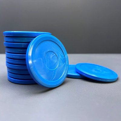 Шайба для аэрохоккея синяя (70 мм)