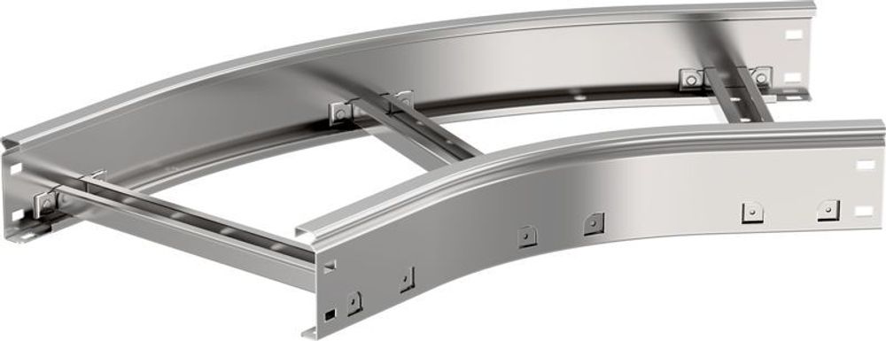 Угол для лотка 45град. 300х55 R300 LESTA IEK CPG04-4-45-055-300