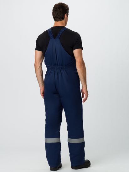 Костюм зимний "Нейч-2" СОП полукомбинезон (т.синий/васильковый)