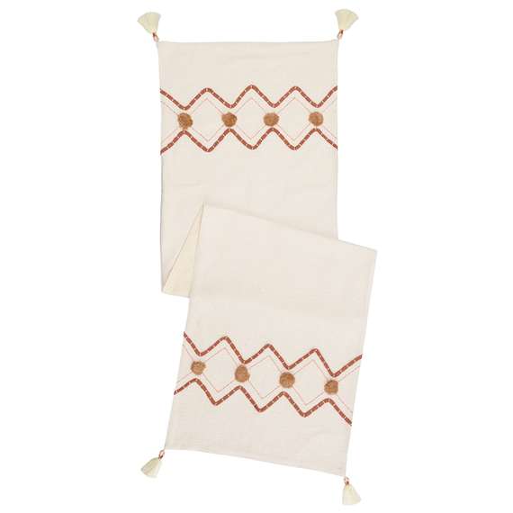 Дорожка на стол с вышивкой geometry из коллекции ethnic, 45х150 см