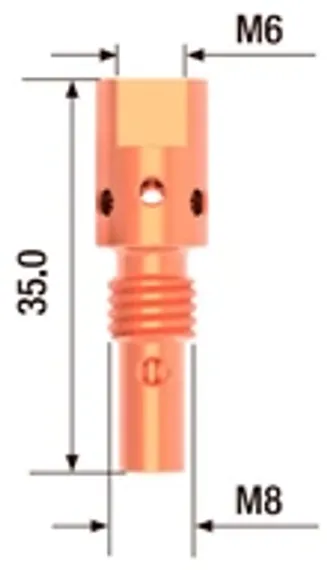 Переходник заглушка Fubag 1/2"F-1/2"F