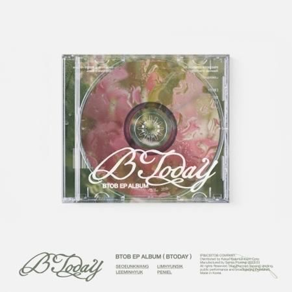 Альбом BTOB - BTODAY Mini EP Album JEWEL CASE Version