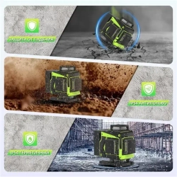 ACEPOWER Лазерный уровень/нивелир Зеленыйлуч