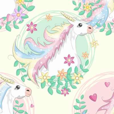 Единороги в цветах 2
