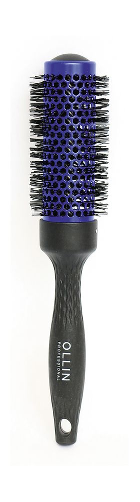 Термобрашинг для укладки волос «Mix Color Ceramic + Ion» с нейлоновой щетиной, Ollin, 34 мм