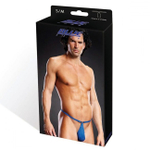 Трусы мужские POUCH V-стринги SM 46-48 (Цвет: ярко-синий)