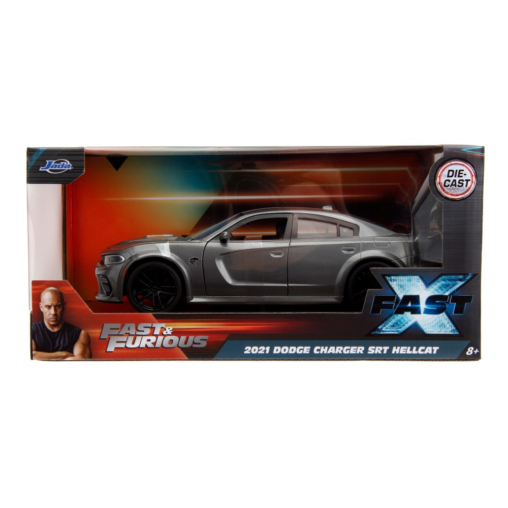 JADA Fast & Furious - Металлическая коллекционная машина 2021 Dodge Charger 1:24 3344723