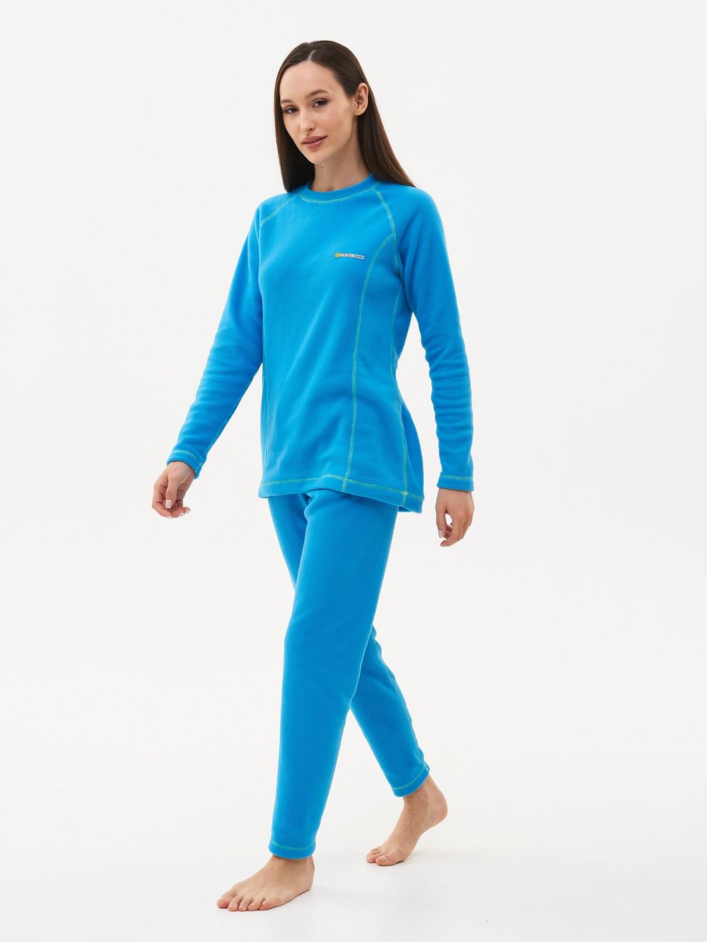 Термобелье женское Thermoline ткань Флис цвет Голубой