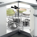 270° Вращающаяся корзина - FASHION STYLE, Ø810xH(600-730) мм