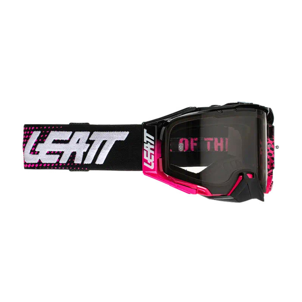 Очки Leatt Velocity 6.5 Neon Pink Light Grey 58% (8021700420)