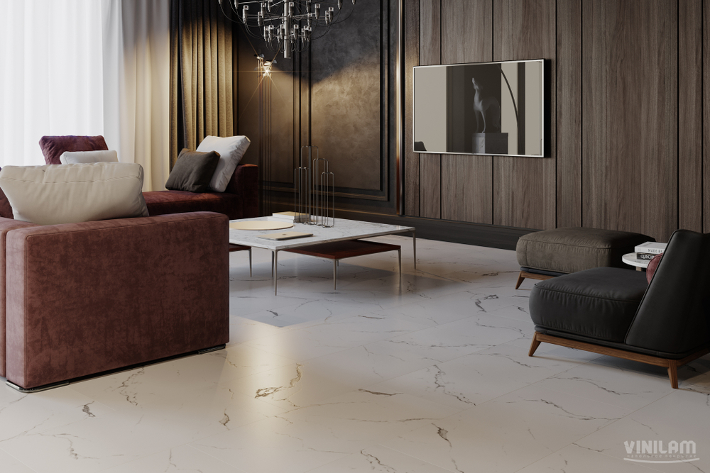LVT-плитка VINILAM 83444 Итальянский мрамор (4,56) клеевая