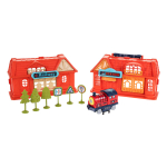 Железная дорога на бат., чемодан 89965