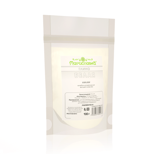 Белая глина Каолин