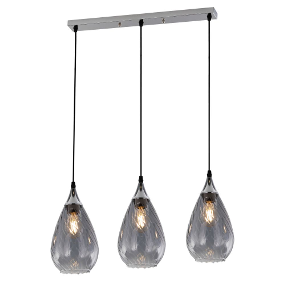 Светильник подвесной (подвес) Rivoli Lily 9122-203 3 х Е27 40 Вт модерн потолочный | Rivoli