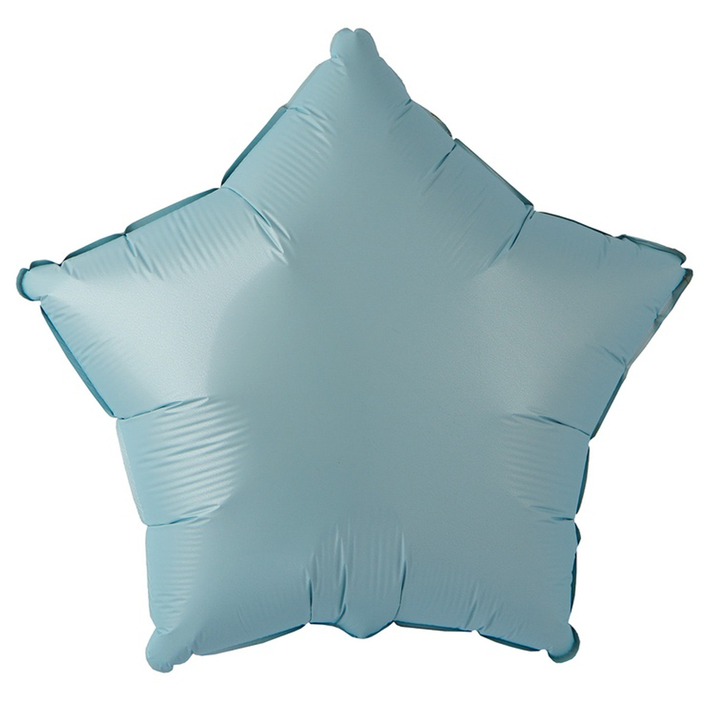 Шар фольгированный Звезда 46 см (Голубой)