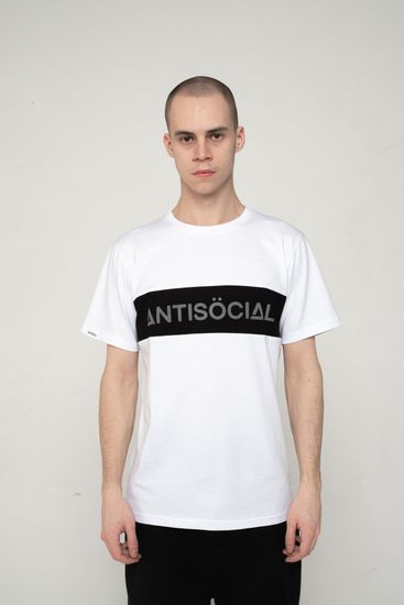 Футболка Antisocial Classic White (белый)