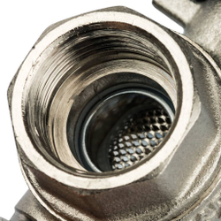 Шаровой кран с фильтром  1/2