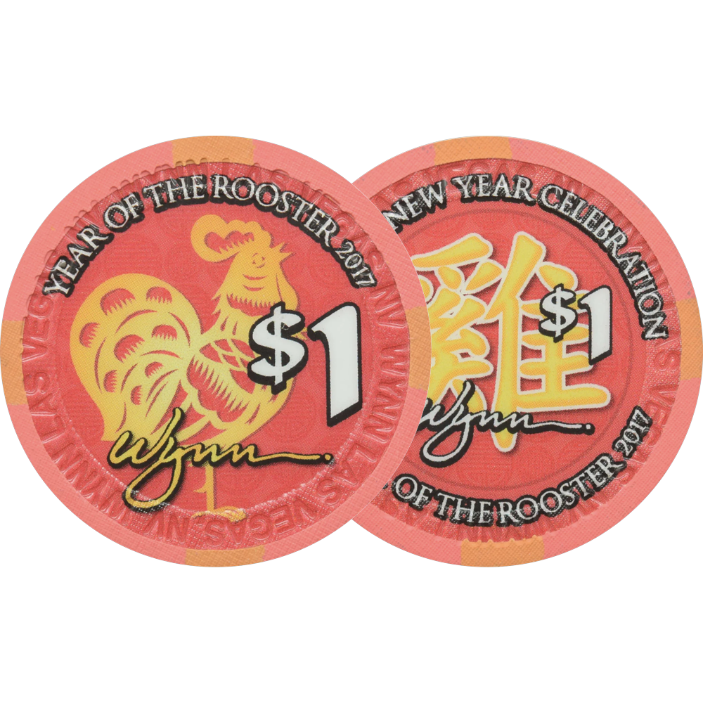Wynn Casino $1 Chip №2
