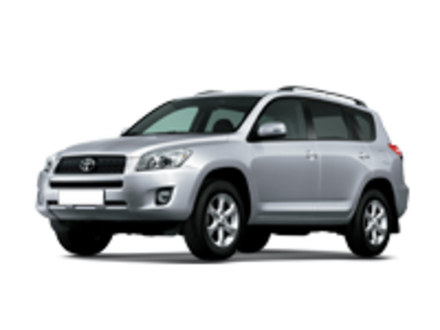 Toyota Rav 4 III 2006-2012 с рейлингами