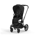 Коляска Cybex Priam IV 3 в 1 цвет Sepia Black на шасси Matt Black