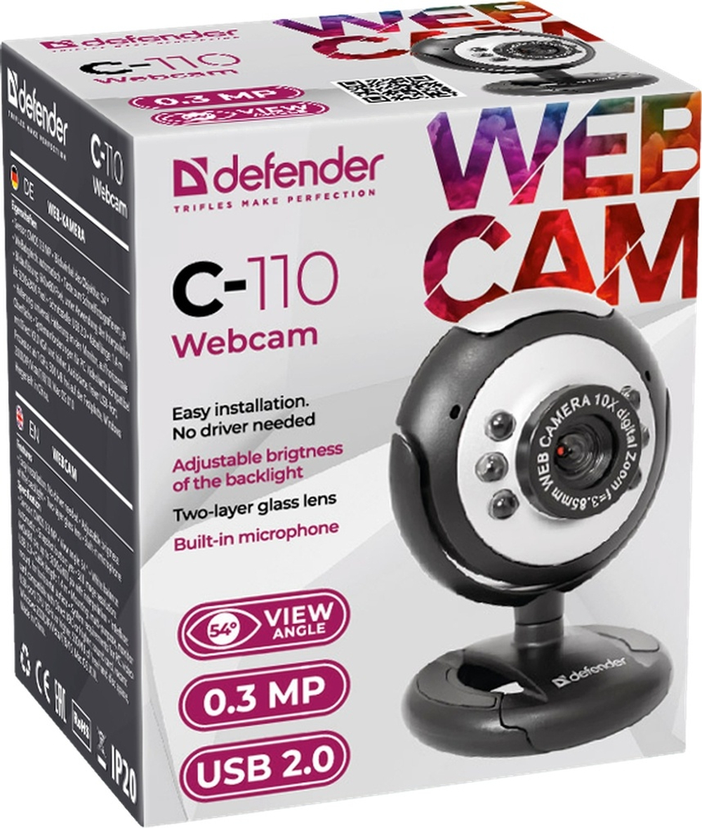 Веб-камера Defender C-110