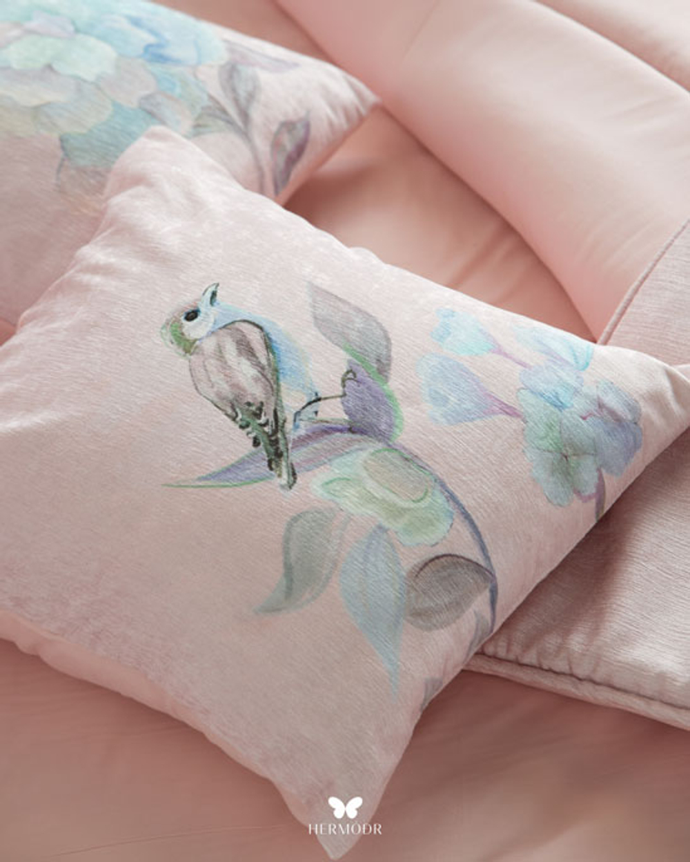 Комплект постельного белья двуспальный Khezaracheshm Hermodr 8 предметов 130220264 Иран