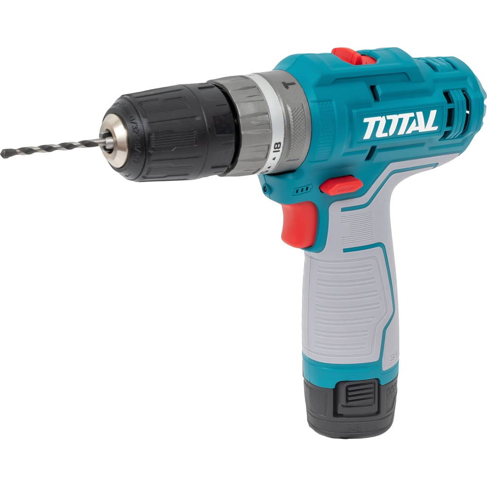 Аккумуляторная дрель-шуруповерт 12В 20Нм TOTAL TIDLI12202