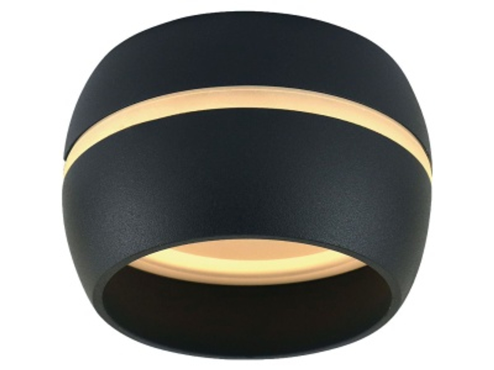 Светильник Feron HL356 12W 220V GX53 черный потолочный накладной