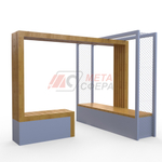 Скамейка-пергола Герман