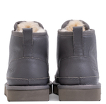 Ugg Neumel Leather Leather Grey