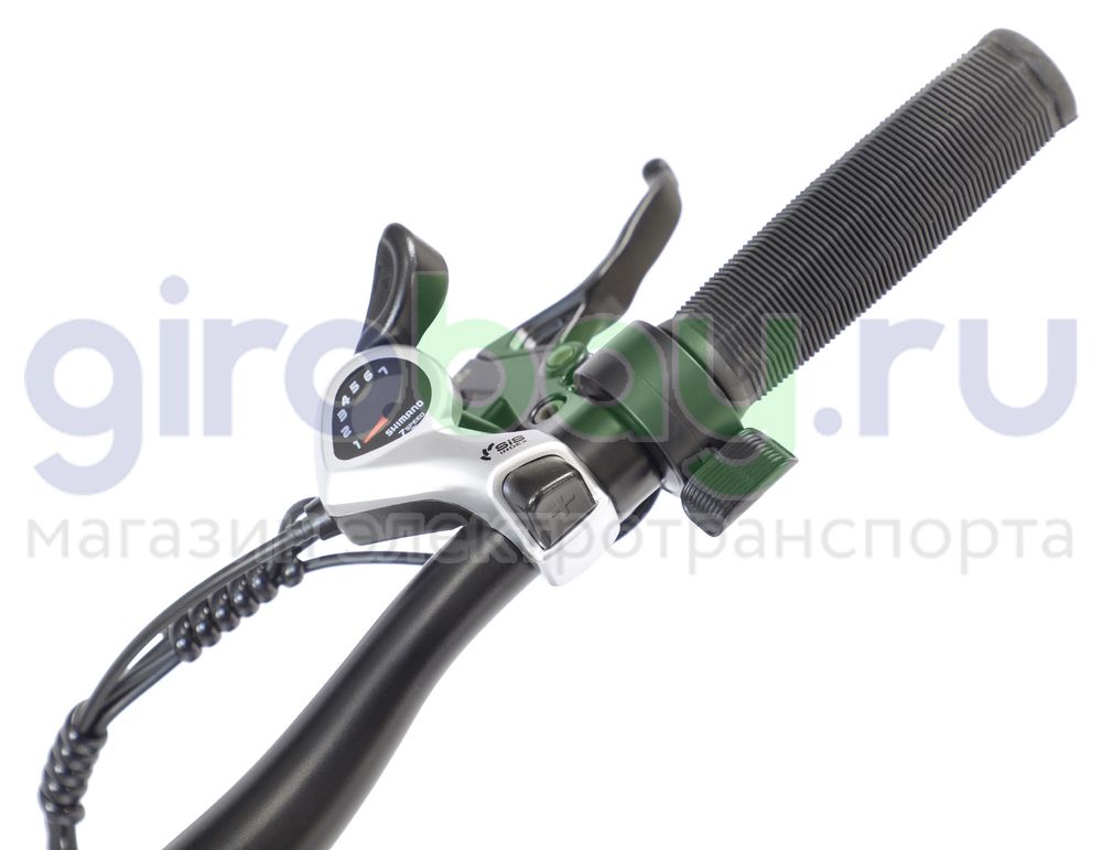 Электровелосипед WHITE SIBERIA CAMRY LIGHT 36V/11A 500W Snegir (Синий) фото 11 фото №12