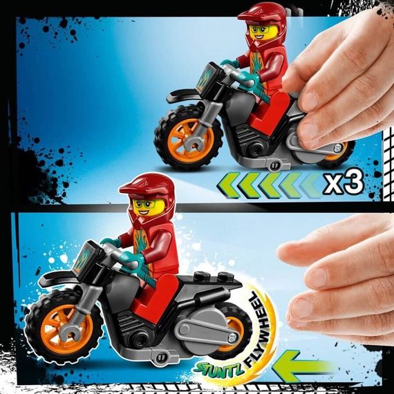Lego konstruktor 60311 Fire Stunt Bike