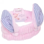 Повязка на голову «Little bunny- Buchi», микс 4 цвета, 20*6 см (подвес Единорожек)