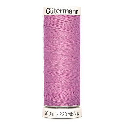 01 Нить Sew-All 100/200 м для всех материалов, 100% полиэстер Gutermann 748277 (211 нежно сиренево-розовый)