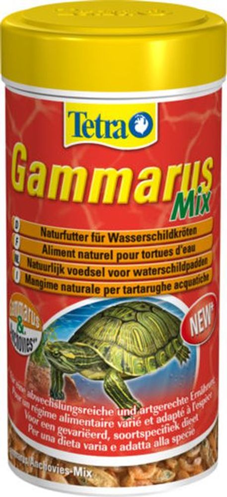 Tetra GammarusMix корм для водных черепах (гаммарус+анчоусы) 250 мл Tetra GammarusMix корм для водных черепах (гаммарус+анчоусы) 250 мл