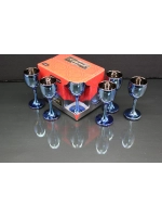 Подарочный набор рюмок Лазурит